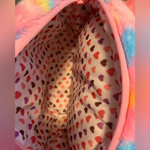 TY Gear Fantasia the Rainbow Unicorn Beanie Boo Plush Purse - Picture 6 of 6